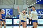 VB vs USCGA  Wheaton College Women's Volleyball vs U.S. Coast Guard Academy. - Photo by Keith Nordstrom : Wheaton, Volleyball